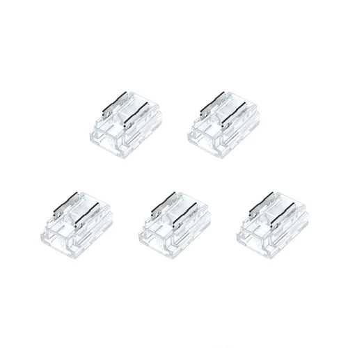 Savienotājs 10 mm COB vienkrāsainai LED lentei, 2 kontakti