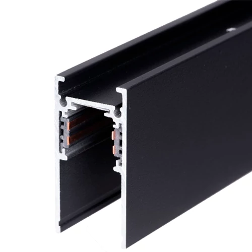 Surface mounted (hanging) 2m rail for magnetic track lighting system