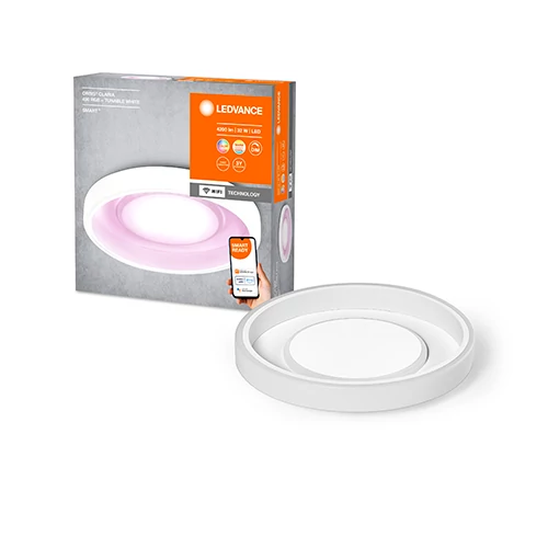 Ceiling smart lamp SMART+ Orbis Claria 32W, CCT, IP20