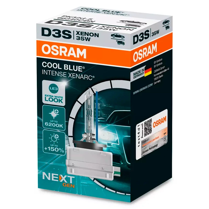 Ксеноновая лампа D3S, серия XENARC COOL BLUE INTENSE (NEXT GEN)