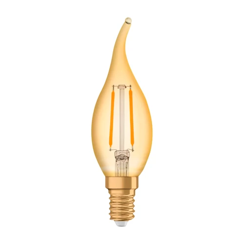 Vintage style LED bulb E14, C35, 2.5W, 220lm, 2400K