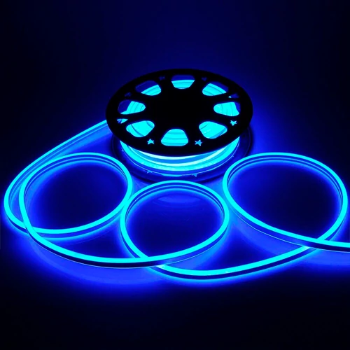 LED Neon strip 12V, blue, IP67, 5m, 6x12mm, NEON FLEX