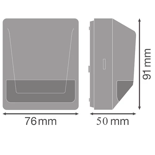 Infrared motion and twilight sensor 180°, 12m