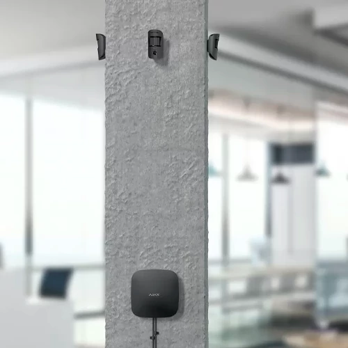 Intelligent central security system with the support of photo-fixing detectors