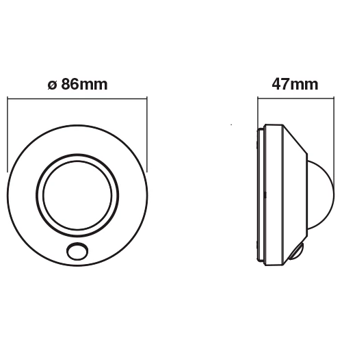 LED night light with sensor NIGHTLUX CEILING