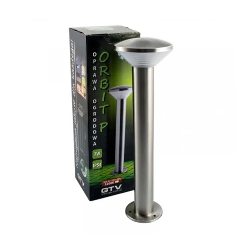 Street light bollard post 45cm, 7W, 4000K, IP54 ORBIT-P