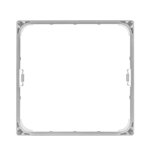 Paneļu rāmis kvadrāta 121 mm DOWNLIGHT SLIM FRAME SQ 105 WT