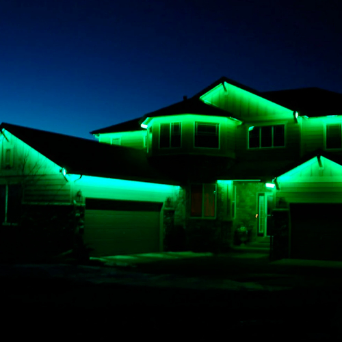 Ārtelpu LED neona lente IP65, zaļa, 220-240V