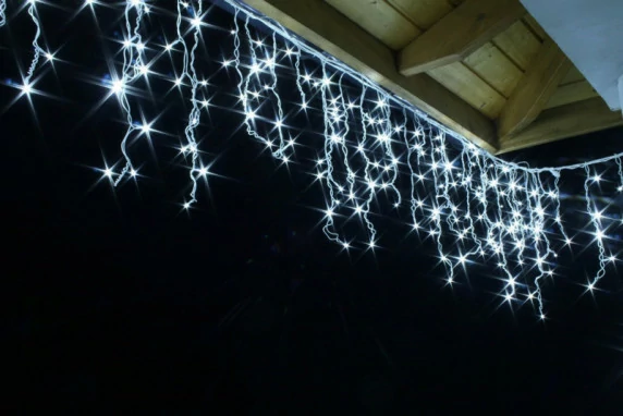 Christmas garland - icicles for facades and indoors