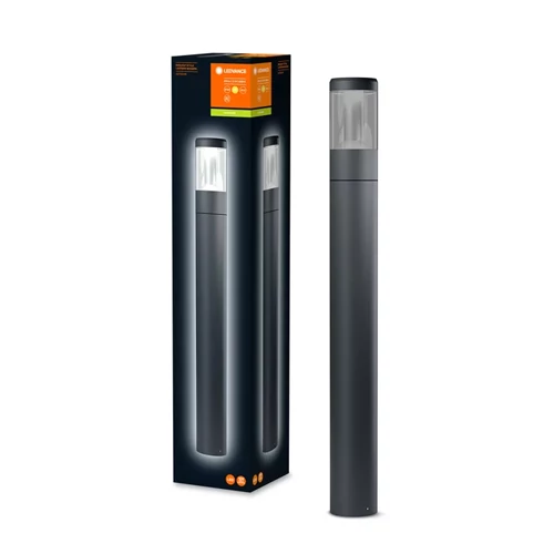 Street light bollard post 90cm, 12W, 3000K, IP44 ENDURA STYLE LANTERN MODERN