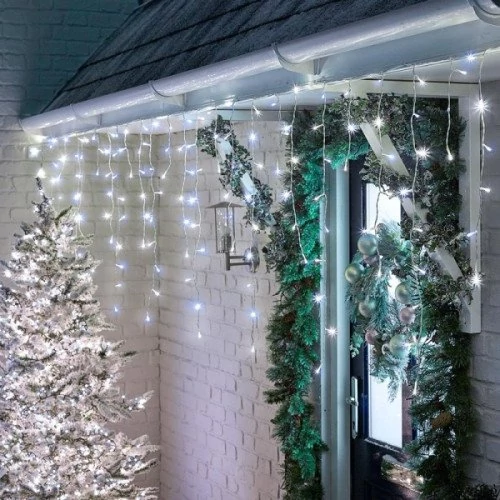 Christmas garland - icicles for facades and indoors