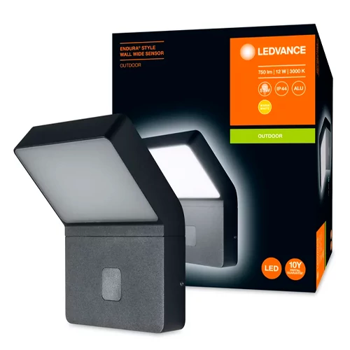 Facade luminaire 11.5W, 3000K, IP44 ENDURA STYLE WALL WIDE