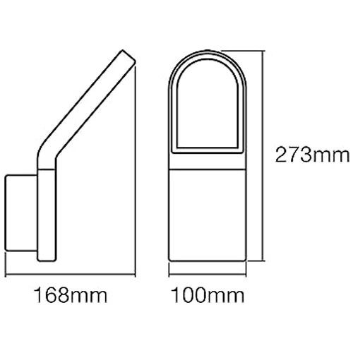 Фасадный светильник 12W, 3000K, IP44 ENDURA STYLE Wall