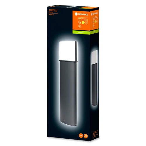 Street light bollard post 50cm, 12.5W, 3000K, IP44 ENDURA STYLE ELLIPSE