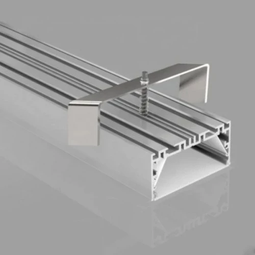 Anodized aluminum profile for 1-5 rows of LED strips HB-70X35