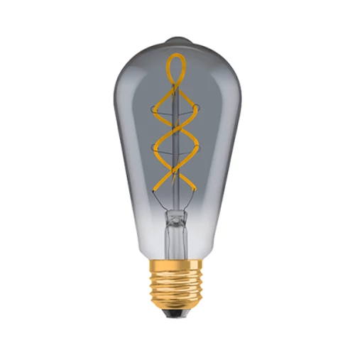 Vintage style LED bulb E27, ST64, 4W, 140lm, 1800K