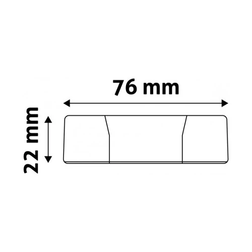 LED built-in panel 24W, 2000lm, 4000K, IP20, 120°