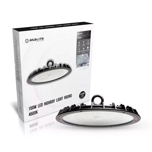 LED industrial 150W light UFO 15000lm, 4500K, IP65