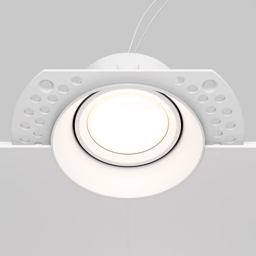 Built-in lamp - fixture, excl. GU10, IP20, white