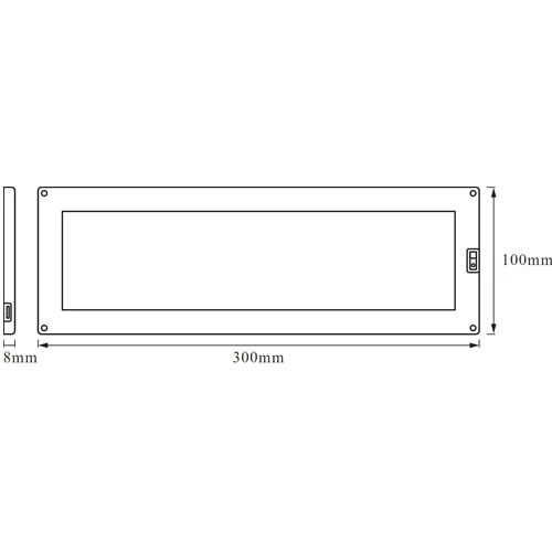 LED Панель 30x10 cm CABINET LED PANEL