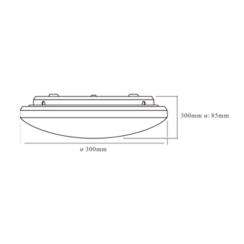 Потолочный светильник ORBIS PURE 16W, 3000K, IP20