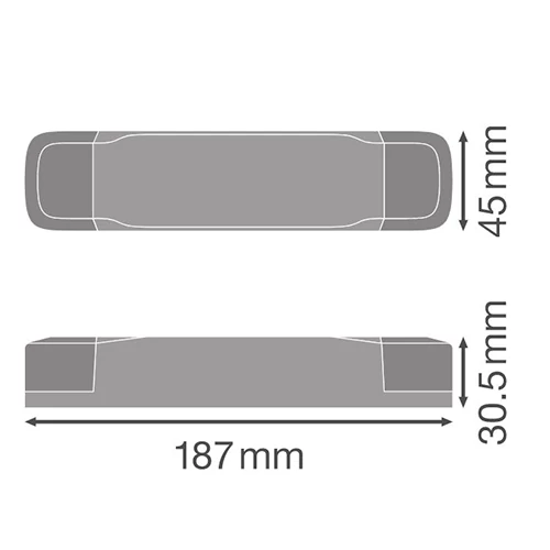 LED Impulsu barošanas bloks 24V, 60W, IP20