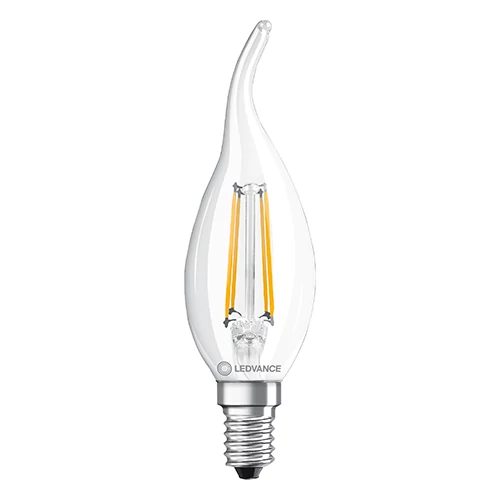 LED лампа E14, C35, 4W, 470lm, 2700K