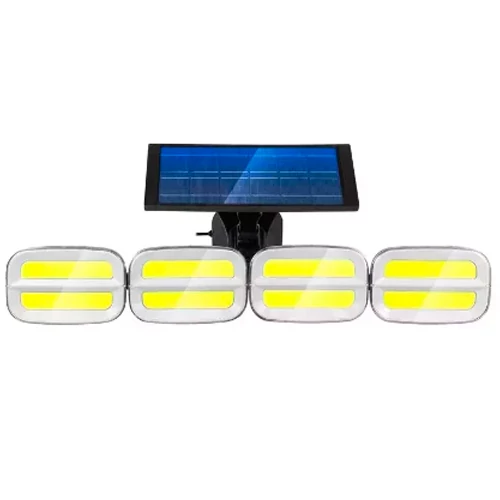 LED outdoor light on solar batteries and remote control 40W, IP65