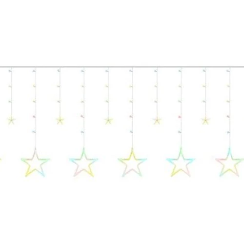 Christmas garland - curtain with stars