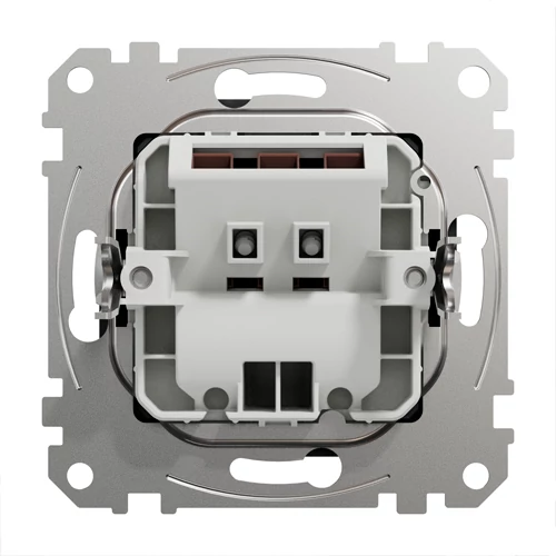 Built-in cable outlet socket, mechanical SEDNA Design