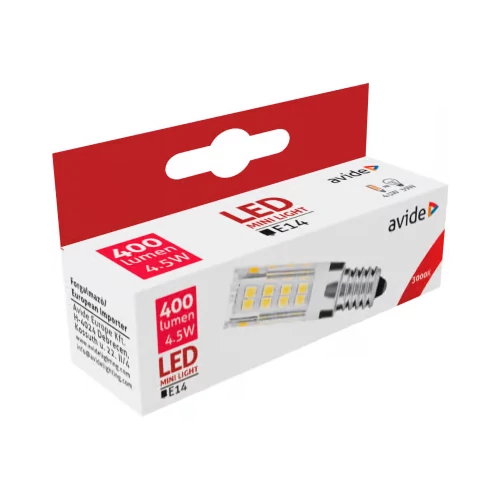 LED bulb E14, JD, 4.5W, 400lm, 3000K