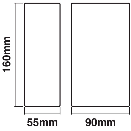 Fasādes gaismeklis 12W, 3000K, IP44 ENDURA STYLE UPDOWN