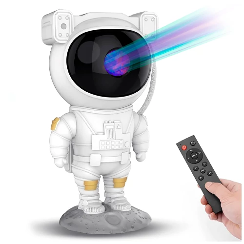 Astronaut projector with remote control for home - projection of the starry sky, galaxy, space