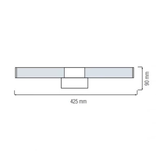 Gleznu un spoguļu sienas lampa SUMRU-12