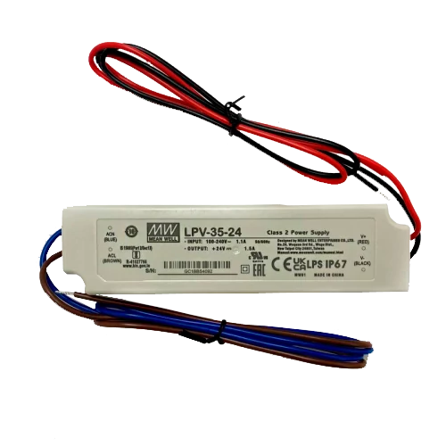 LED Pulse power supply unit 24V, 35W, IP67