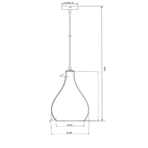 Piekaramā lampa KINGSTON