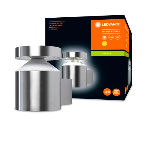 Facade luminaire 6W, 3000K, IP44 ENDURA STYLE CYLINDER