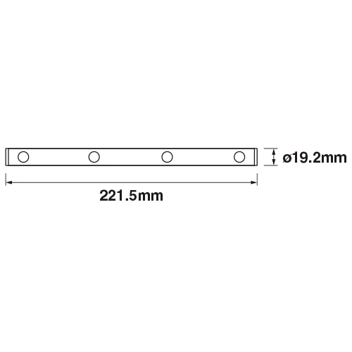 LED Functional surface-mounted light LUMIstixx