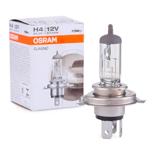 Halogen bulb H4, CLASSIC LINE series