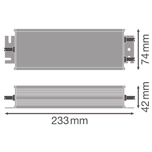 LED Impulsu barošanas bloks 24V, 150W, IP66