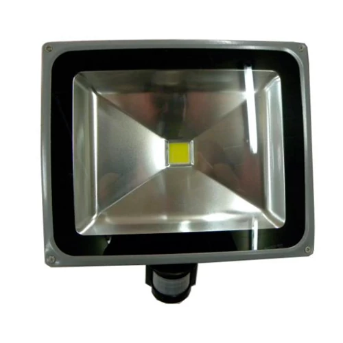 Уличный 50W LED прожектор с датчиком движения PIR