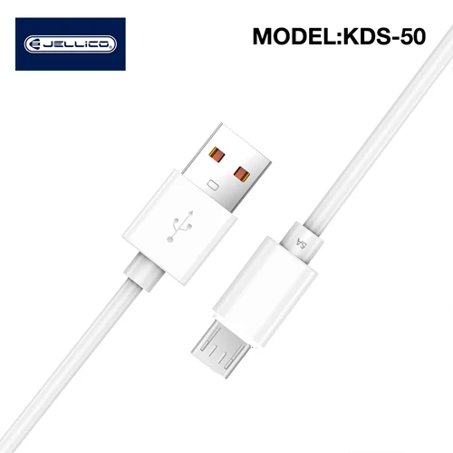 Ātrās uzlādes kabelis Micro USB - USB, 1m, 3.4A